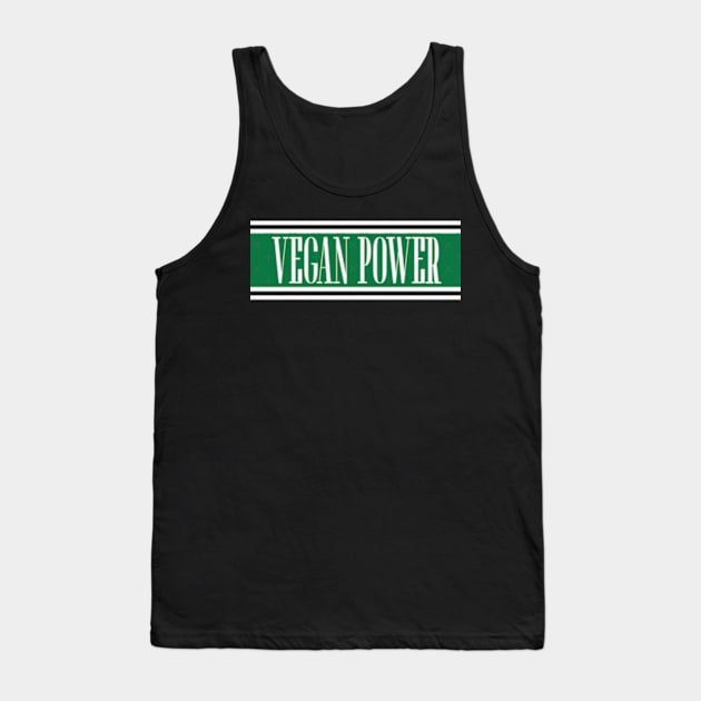 Vegan Power Tank Top by perdewtwanaus